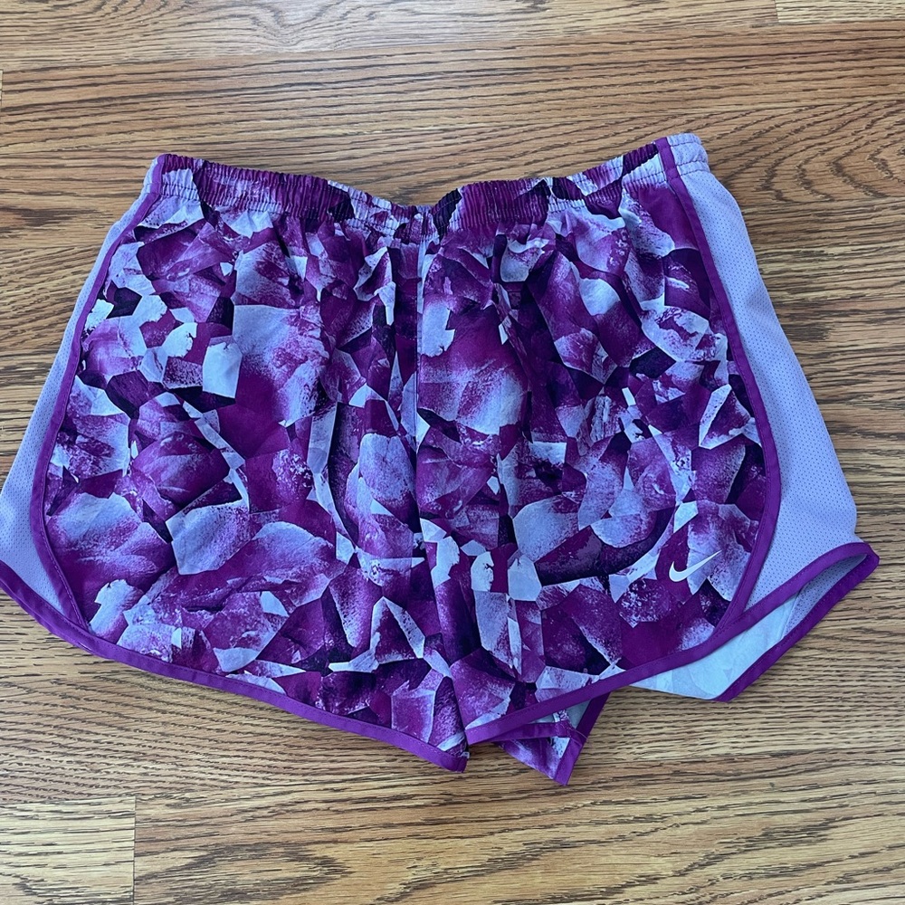 Nike Kids' Purple Patterned Shorts